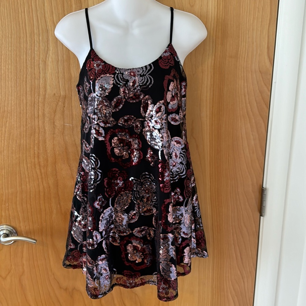 Sequin Evening Mini dress. Size XS